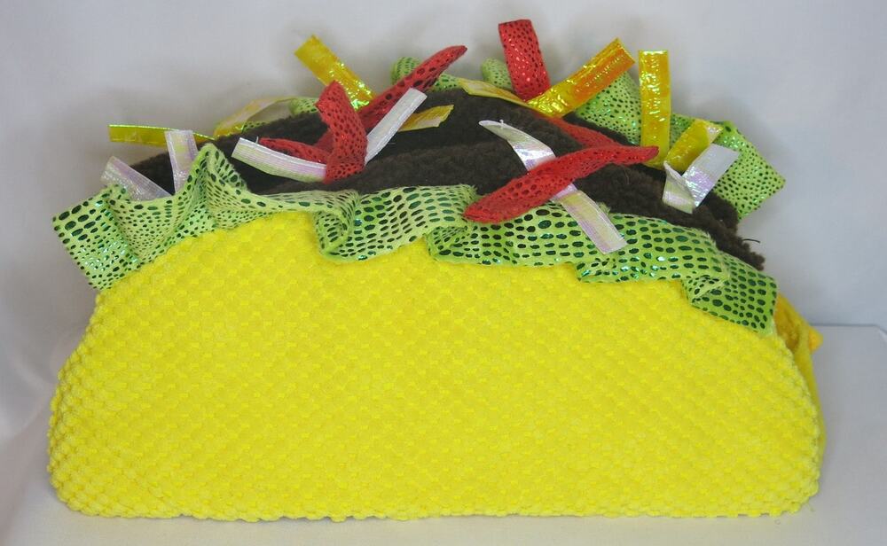 Bootique Pet Dog Taco Costume Size M Adjustable Straps Soft Halloween Fun